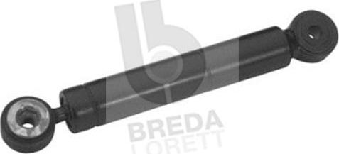 Breda Lorett TOA3081 - Vibration Damper, v-ribbed belt autospares.lv