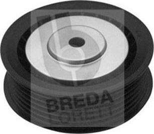 Breda Lorett TOA3133 - Pulley, v-ribbed belt autospares.lv