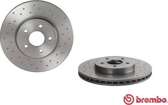 Brembo 09.8665.1X - Brake Disc autospares.lv