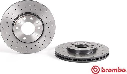 Brembo 09.7629.1X - Brake Disc autospares.lv