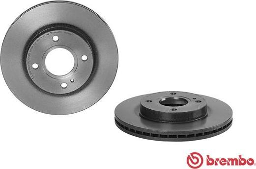 Brembo 09.A968.21 - Brake Disc autospares.lv