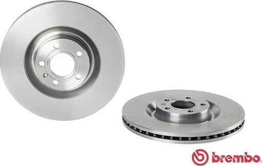 Brembo 09.A815.10 - Brake Disc autospares.lv