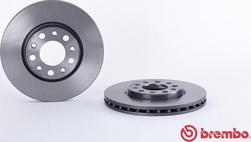 Brembo 09.A721.11 - Brake Disc autospares.lv