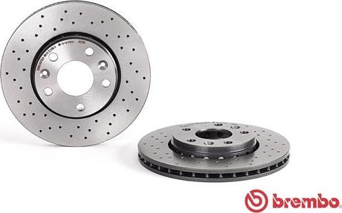 Brembo 09.A727.1X - Brake Disc autospares.lv