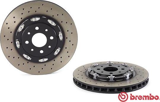 Brembo 09.B085.13 - Brake Disc autospares.lv