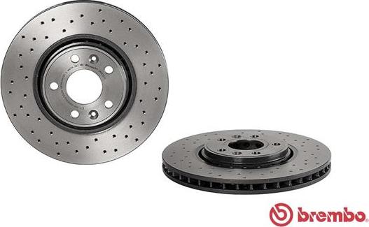 Brembo 09.B352.1X - Brake Disc autospares.lv