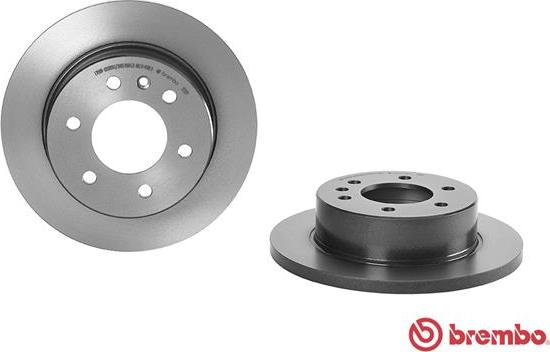 Brembo 08.9509.11 - Brake Disc autospares.lv