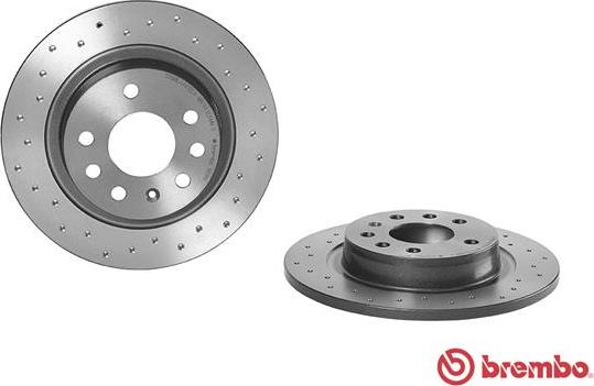 Brembo 08.9511.1X - Brake Disc autospares.lv