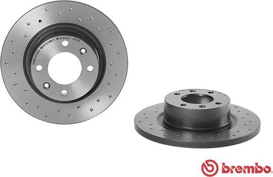 Brembo 08.8727.1X - Brake Disc autospares.lv