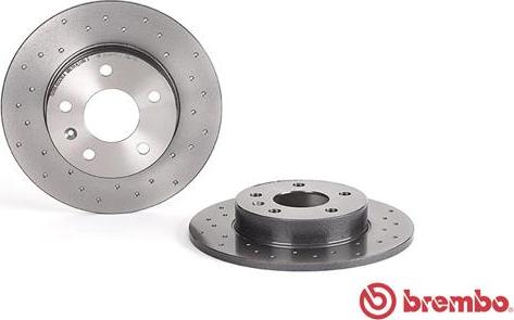 Brembo 08.7627.1X - Brake Disc autospares.lv