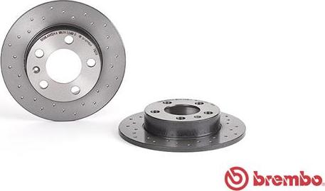 Brembo 08.7165.1X - Brake Disc autospares.lv