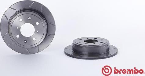 Brembo 08.7104.75 - Brake Disc autospares.lv