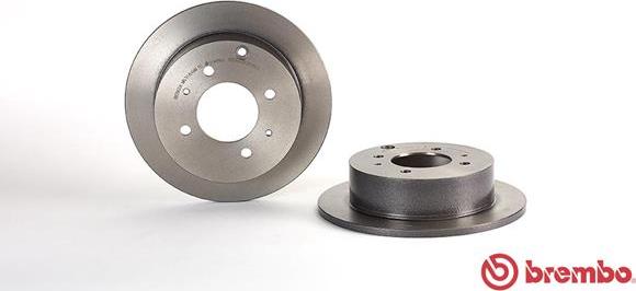 Brembo 08.A114.11 - Brake Disc autospares.lv