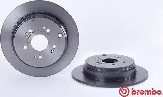 Brembo 08.A355.11 - Brake Disc autospares.lv