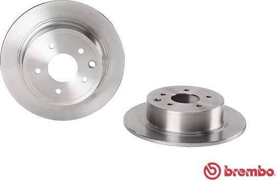 Brembo 08.A715.10 - Brake Disc autospares.lv