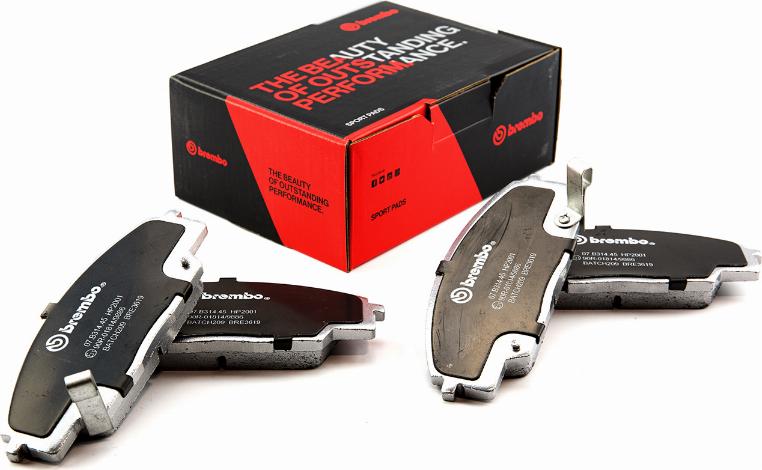 Brembo 07.B314.45 - High Performance Brake Pad Set autospares.lv