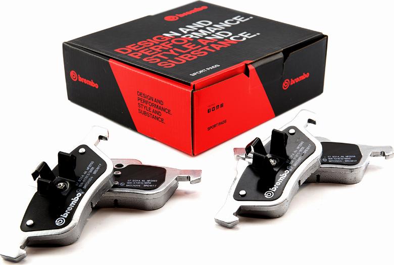 Brembo 07.B314.46 - High Performance Brake Pad Set autospares.lv