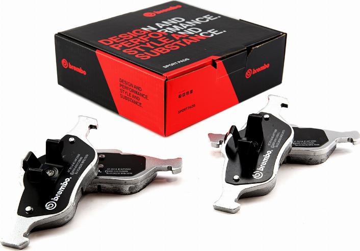 Brembo 07.B314.43 - High Performance Brake Pad Set autospares.lv