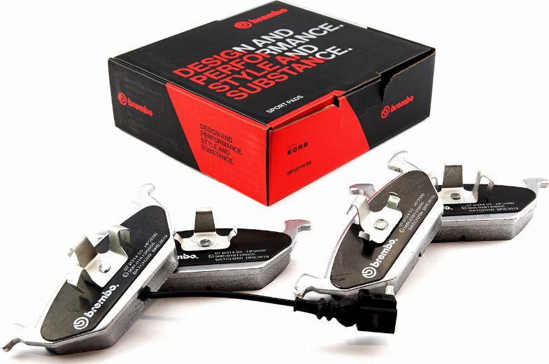 Brembo 07.B314.53 - High Performance Brake Pad Set autospares.lv