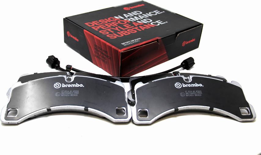 Brembo 07.B314.66 - High Performance Brake Pad Set autospares.lv