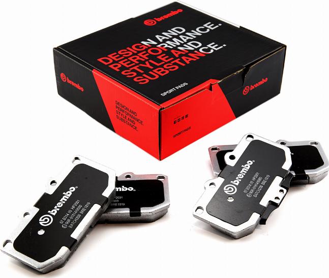 Brembo 07.B314.10 - High Performance Brake Pad Set autospares.lv