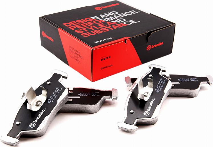 Brembo 07.B314.31 - High Performance Brake Pad Set autospares.lv