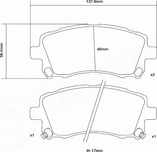 Brembo 07.B314.23 - High Performance Brake Pad Set autospares.lv