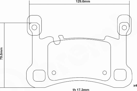 Brembo 07.B315.91 - High Performance Brake Pad Set autospares.lv