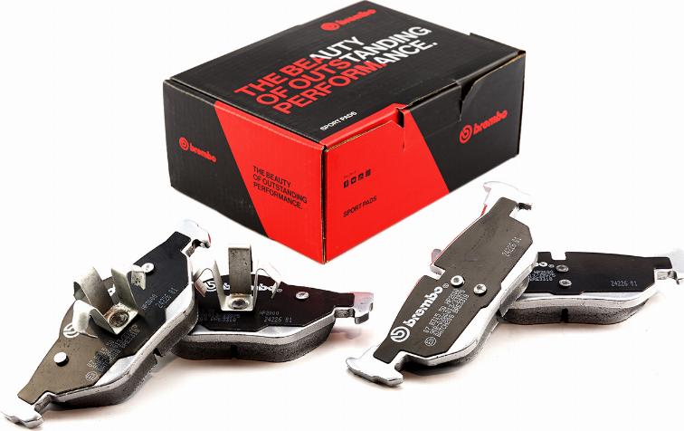 Brembo 07.B315.50 - High Performance Brake Pad Set autospares.lv