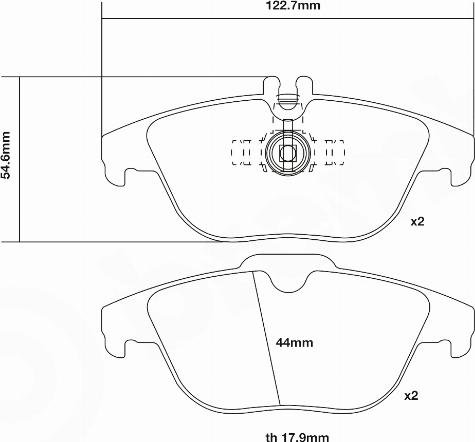 Brembo 07.B315.65 - High Performance Brake Pad Set autospares.lv