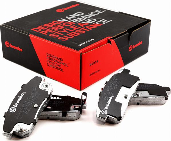 Brembo 07.B315.09 - High Performance Brake Pad Set autospares.lv