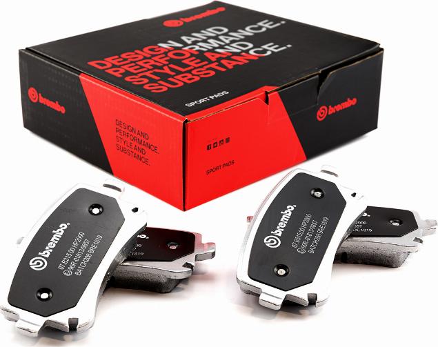 Brembo 07.B315.00 - High Performance Brake Pad Set autospares.lv