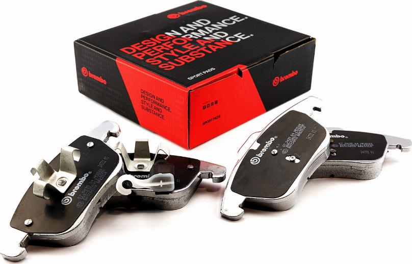 Brembo 07.D435.04 - High Performance Brake Pad Set autospares.lv