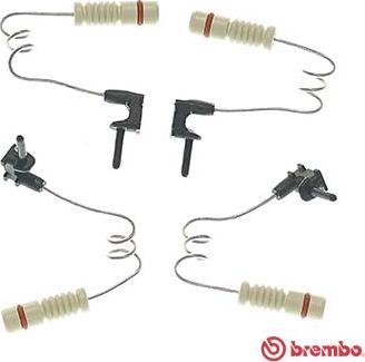 Brembo A 00 387 - Warning Contact, brake pad wear autospares.lv