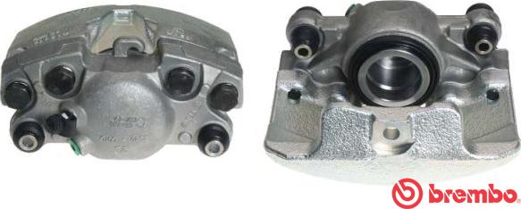 Brembo F 85 287 - Brake Caliper autospares.lv