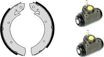 Brembo H 50 007 - Brake Shoe Set autospares.lv