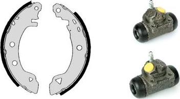 Brembo H 68 041 - Brake Shoe Set autospares.lv