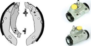 Brembo H 68 051 - Brake Shoe Set autospares.lv