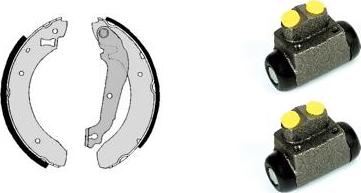 Brembo H 24 012 - Brake Shoe Set autospares.lv