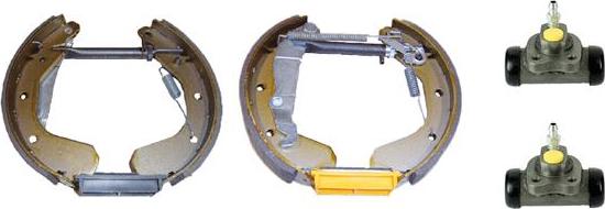 Brembo K 59 017 - Brake Shoe Set autospares.lv