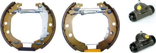 Brembo K 61 066 - Brake Shoe Set autospares.lv