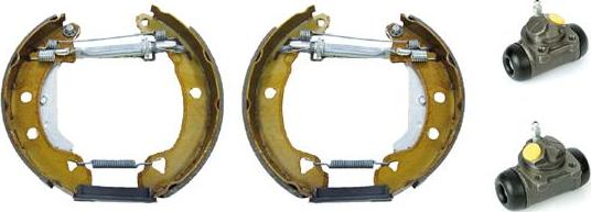 Brembo K 68 041 - Brake Shoe Set autospares.lv