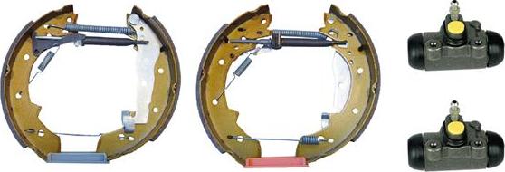 Brembo K 79 001 - Brake Shoe Set autospares.lv