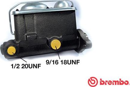 Brembo M 59 062 - Brake Master Cylinder autospares.lv