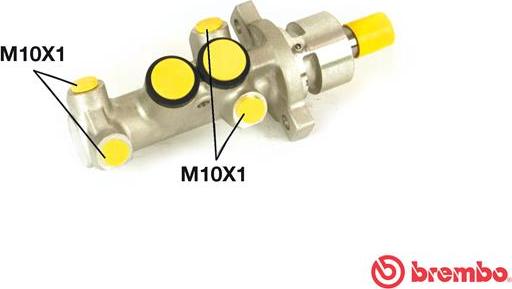 Brembo M 61 012 - Brake Master Cylinder autospares.lv