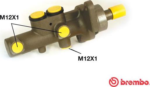 Brembo M 61 035 - Brake Master Cylinder autospares.lv