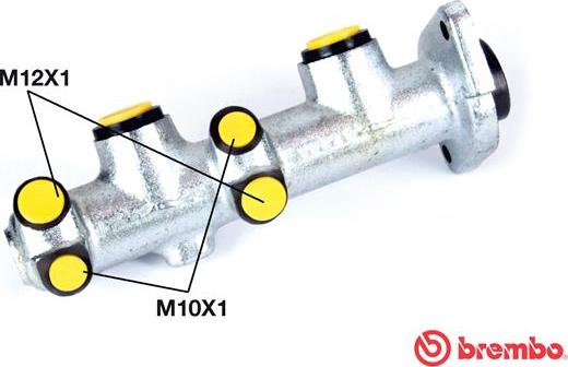 Brembo M 61 078 - Brake Master Cylinder autospares.lv