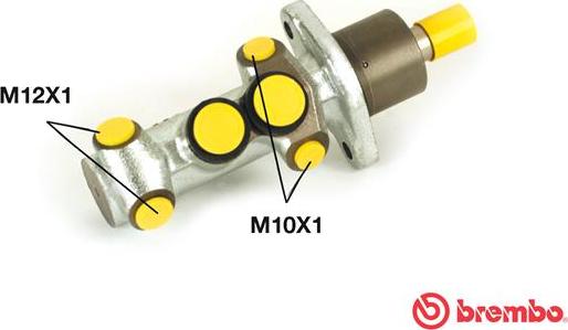 Brembo M 68 027 - Brake Master Cylinder autospares.lv