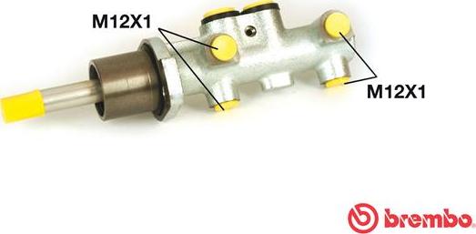 Brembo M 85 039 - Brake Master Cylinder autospares.lv