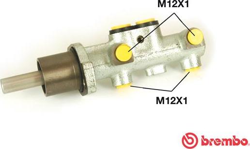 Brembo M 85 037 - Brake Master Cylinder autospares.lv